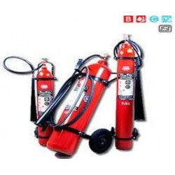 Carbon dioxide Trolley Fire Extinguisher - 25 Kg 2