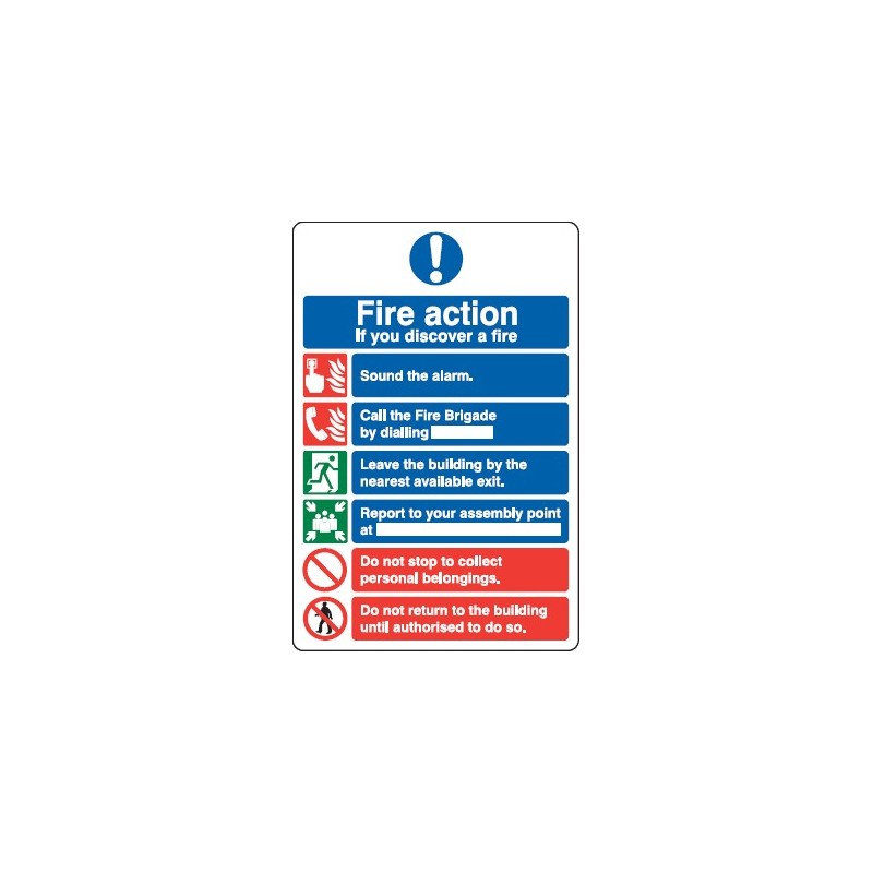 Fire Action (what to do)