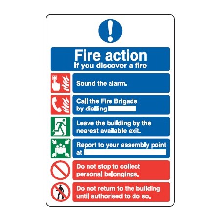 Fire Action (what to do)