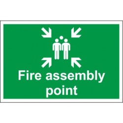 Fire Assembly Point c/w Stand 2