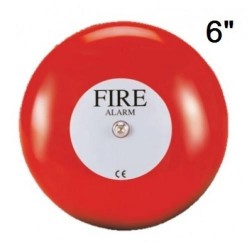 Zeta 6 Inches Alarm Fire Alarm Bell (24V DC) 2