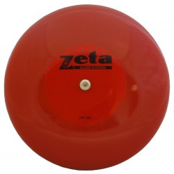 Zeta 6 Inches Alarm Fire Alarm Bell (24V DC)