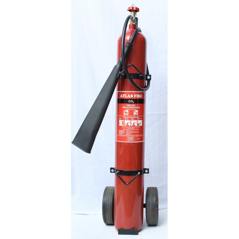 Carbon dioxide Trolley Fire Extinguisher - 25 Kg