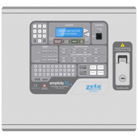 Simplicity Plus 252 Analogue Addressable Panel - Metal