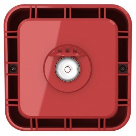 Xtratone Conventional Combined Wall Sounder Beacon  red