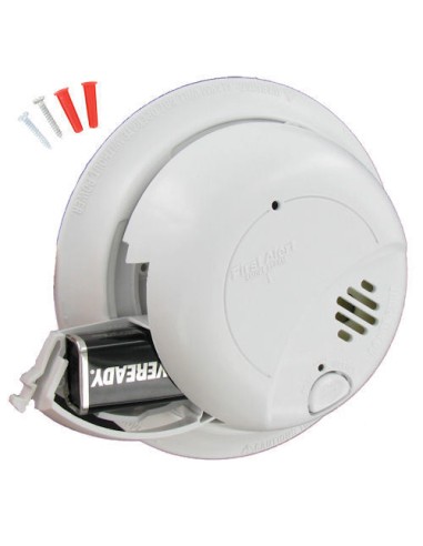 SMOKE DETECTOR BATTERY OPERATED