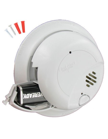 SMOKE DETECTOR BATTERY OPERATED