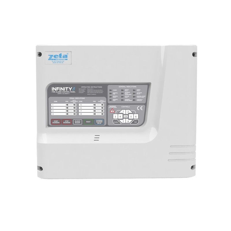 Conventional Fire alarm Panel Infinity 8 8 Zone 