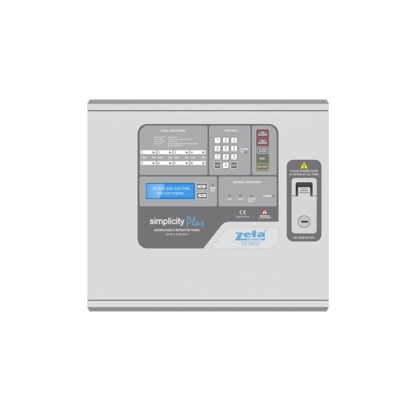 Fire Alarm Panel Simplicity Plus Repeater